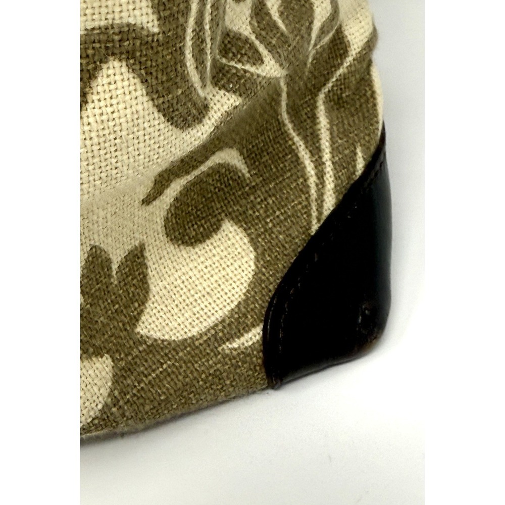 Brighton Mevelyn Fabric Signature Jacquard Tote Shoulder Bag Purse Beige Brown - Picture 4 of 14
